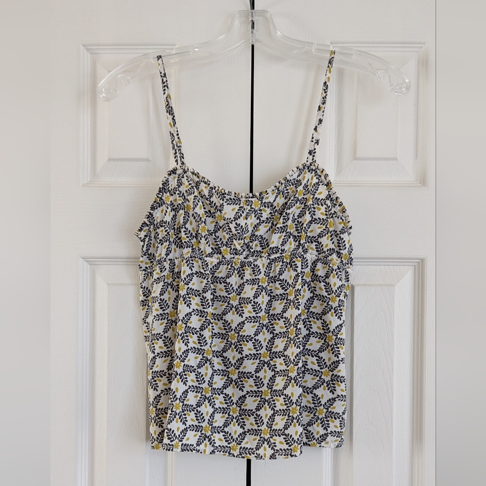 Anthro | Silk Floral Camisole